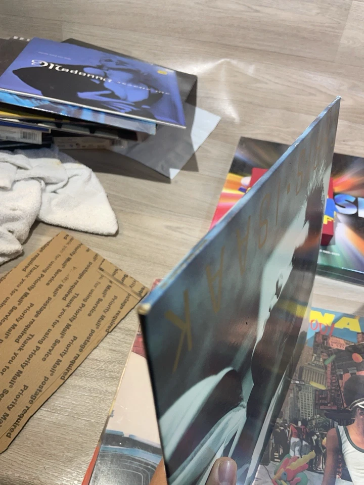 CHRIS ISAAK Self Titled WARNER BROS 1-25536 LP VG+ Rare Club Press Foto 2 de 4