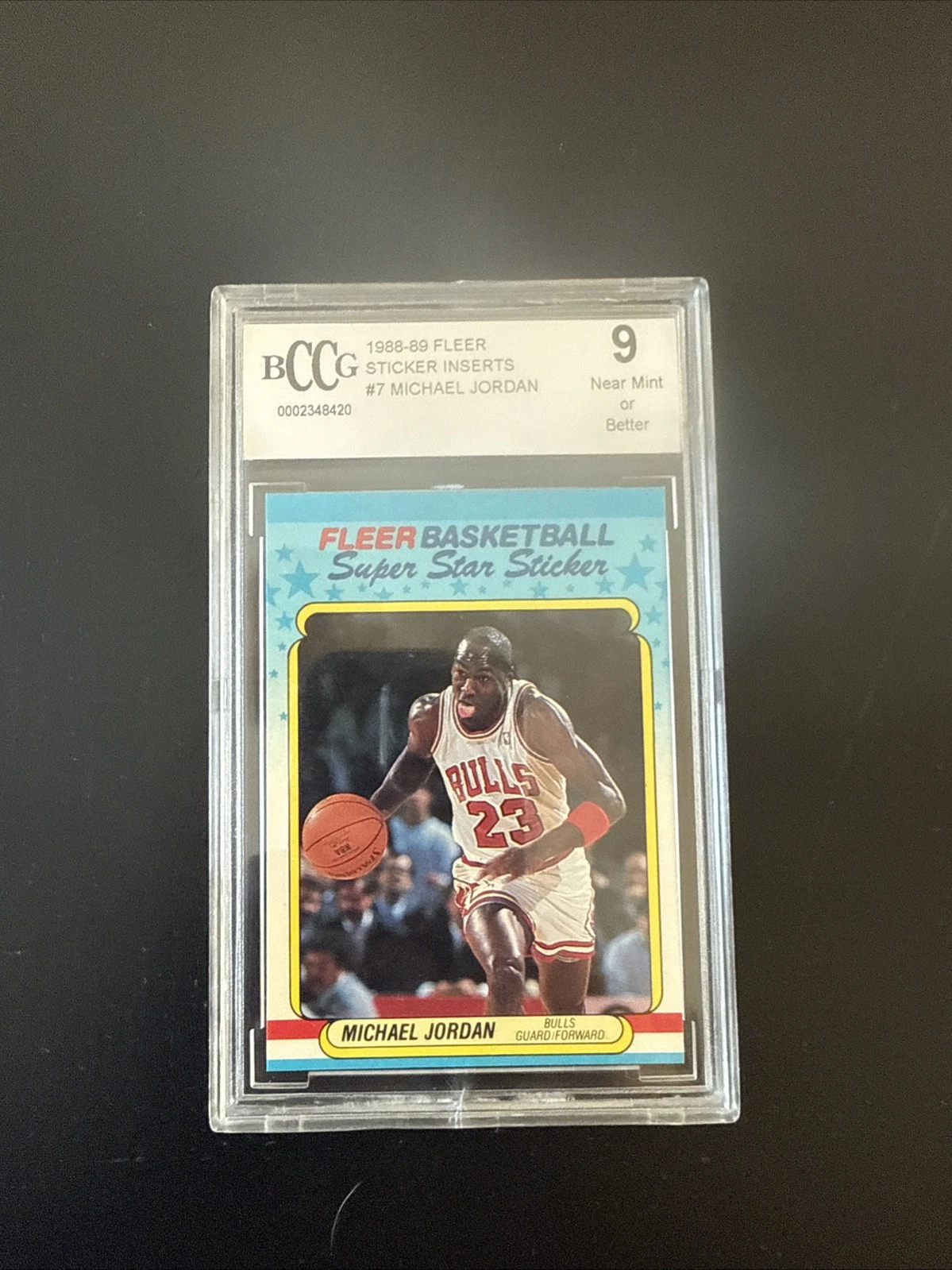 Michael Jordan trading card