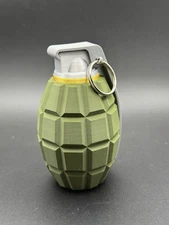 Pineapple Grenade Inspired Storage Stash Container 3d Printed