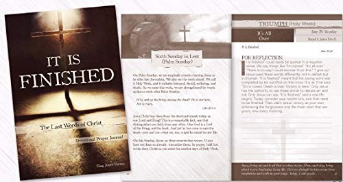 Prayer Journal-It Is Finished (John 19:30) (Dec)