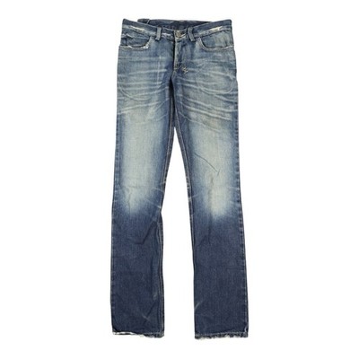 Vintage Tsubi Jeans womens 8 Blue Denim Straight slim zip Fly Pants Ksubi Size 8
