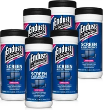 Endust For Electronics; Screen & Surface Cleaning Wipes, 70 Count (Pack of 6) 