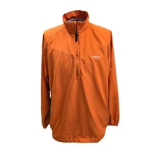 Nike Golf UT Texas Longhorn 1/4 Zip Performance Pullover Windbreaker Jacket Sz L