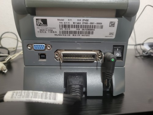Zebra ZP450 Thermal Label Printer Wide Shipping Label Printer Tested - 第 8/8 張圖片