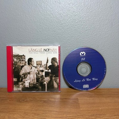 RARE VINTAGE ORIGINAL VIETNAMESE MUSIC CD: Lang Le Noi Nay - Trinh Cong Son