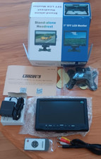 7 inch Small Monitor 1080p with HDMI/ VGA /AV inputs, built in speakers