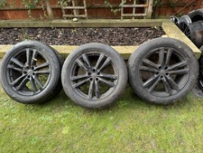Genuine Audi Q7 20 inch alloy wheels with tyres - good condition