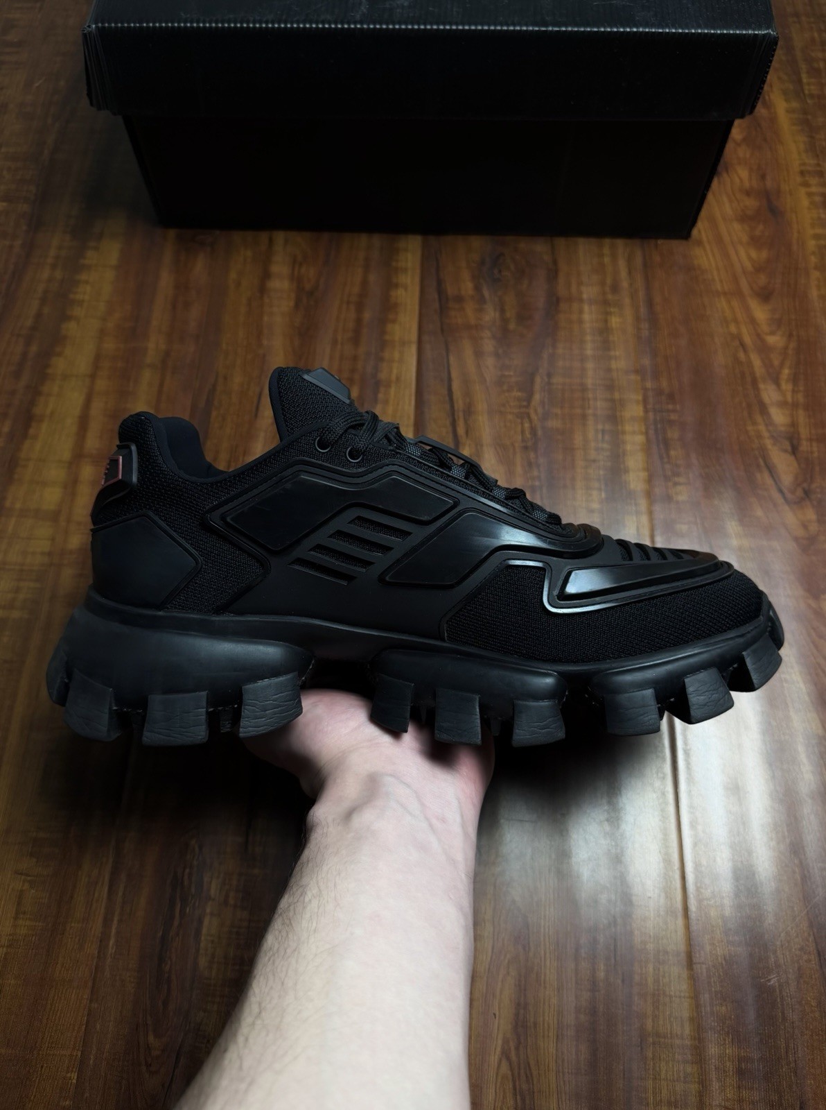 Prada Cloudbust Thunder Technical All Black Mens … - image 3