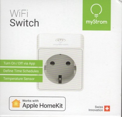 myStrom WiFi Switch Steckdose, Smart Plug, Verbrauchsmessung, auch für PV-Anlage