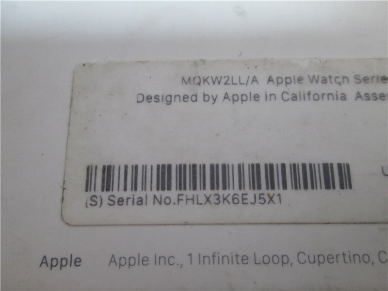 Apple Watch Series 3 A1858 38 mm Dorado Aluminio Rosa Banda Arena GPS 8 GB Probado Foto 3 de 4