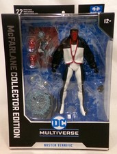 DC Multiverse Collector Edition 27 JSA Mister Terrific 7 Figure McFarlane New