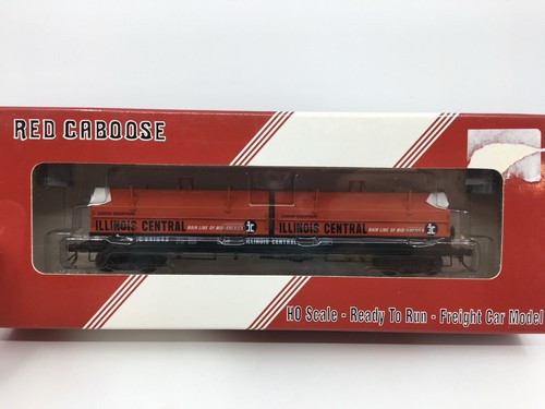 HO Red Caboose 32513-10 Illinois Central 100 toneladas Evans Coil Car IC #941042 | Condition: Used