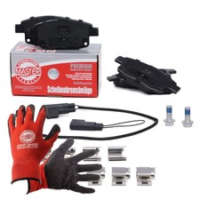 Bremsbeläge+Handschuhe hinten für FORD TRANSIT, TRANSIT TOURNEO