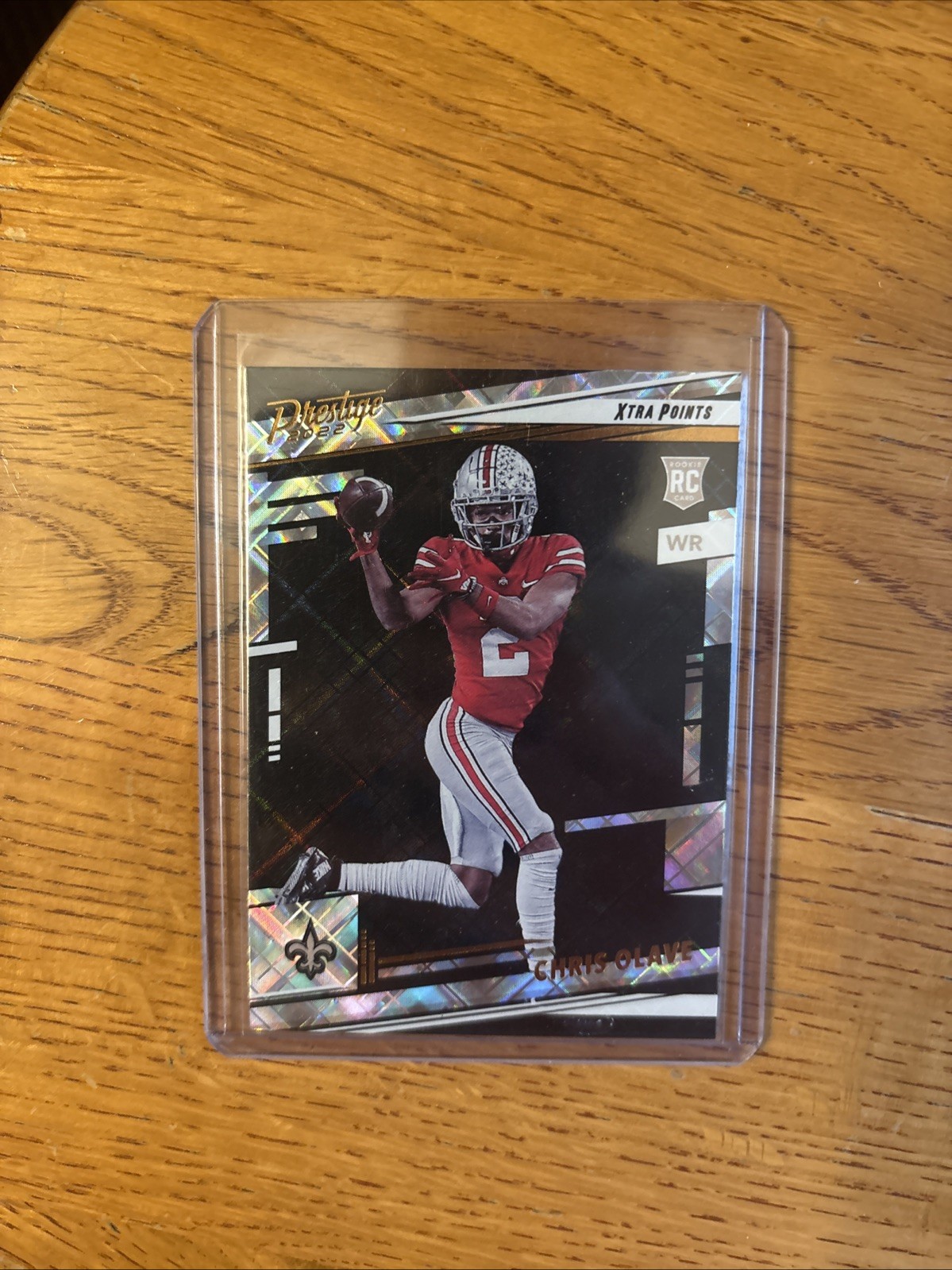 2022 Panini Prestige #310 Chris Olave Xtra Points Diamond Rookie RC Saints