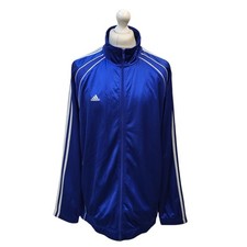 Adidas 2005 Vintage Retro Blue Tracksuit Top Track Jacket Uk Men's L GG125