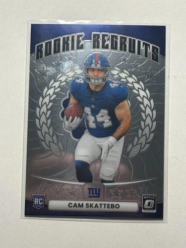 2025 Donruss Optic Cam Skattebo Base (RAW)