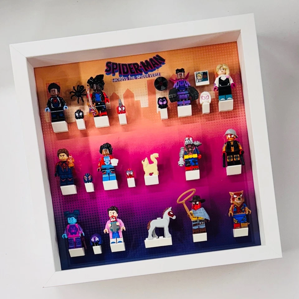Marco de exhibición para minifiguras Lego® 71050 Spiderman Across The Spider Verse 27 cm - Imagen 3 de 4