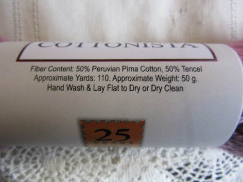 Fiesta Cottonista Hand Dyed Yarn 38101 ABALONE Pima Cotton & Tencel 50g lot of 8 - Picture 7 of 8