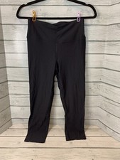 ABS Women's Black Leggings Size S Activewear Yoga Pants Workout Athleisure
