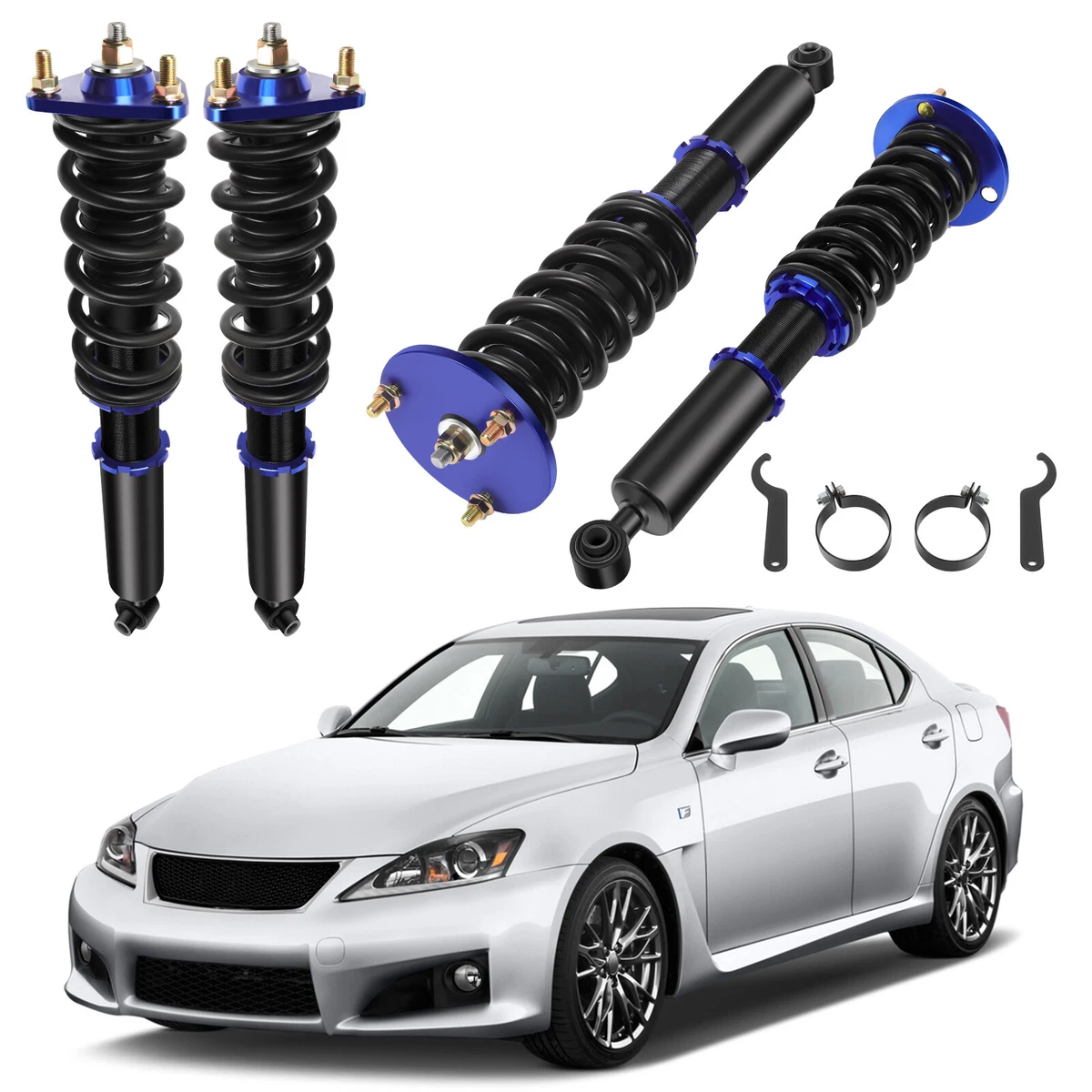 KYB Shocks & Struts Gas-A-Just Rear 13-20 Lexus GS350 - RWD with
