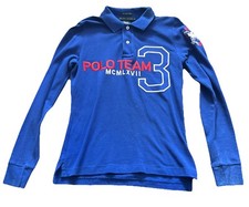 Ralph Lauren The Skinny Polo Shirt Blue Boys Youth Size Medium
