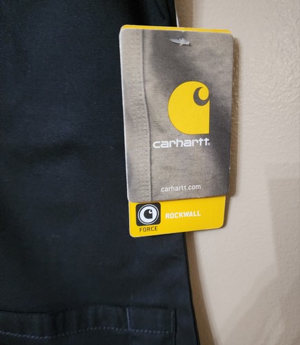 Carhartt donna taglia XS nero Force Rockwall scrub top allattamento vestibilità moderna nuovo - Foto 4 di 8