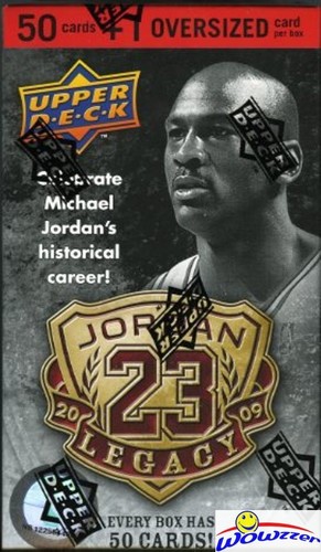 2009/10 UD Michael Jordan LEGACY Factory Sealed Box-Look for $10,000 1/1 AUTOS! - Picture 1 of 9