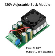 DC-DC Adjustable Buck Module DC25-120V to 1.2-35V 10A Converter Step Down Module