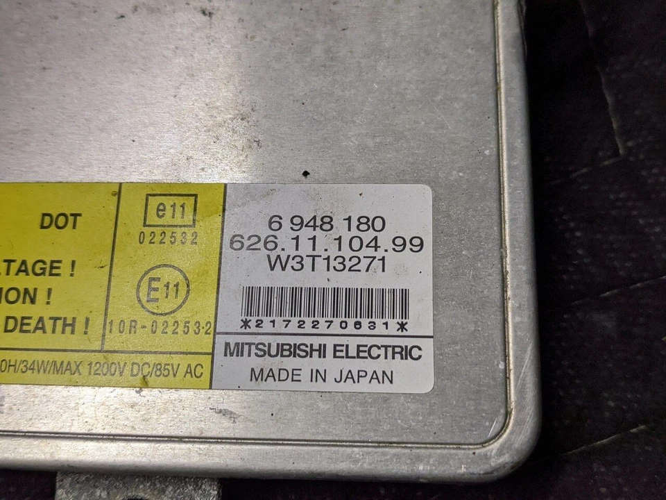 Unidad de control de faros de xenón serie 3 BMW E90/E91 63126948180 Foto 4 de 4