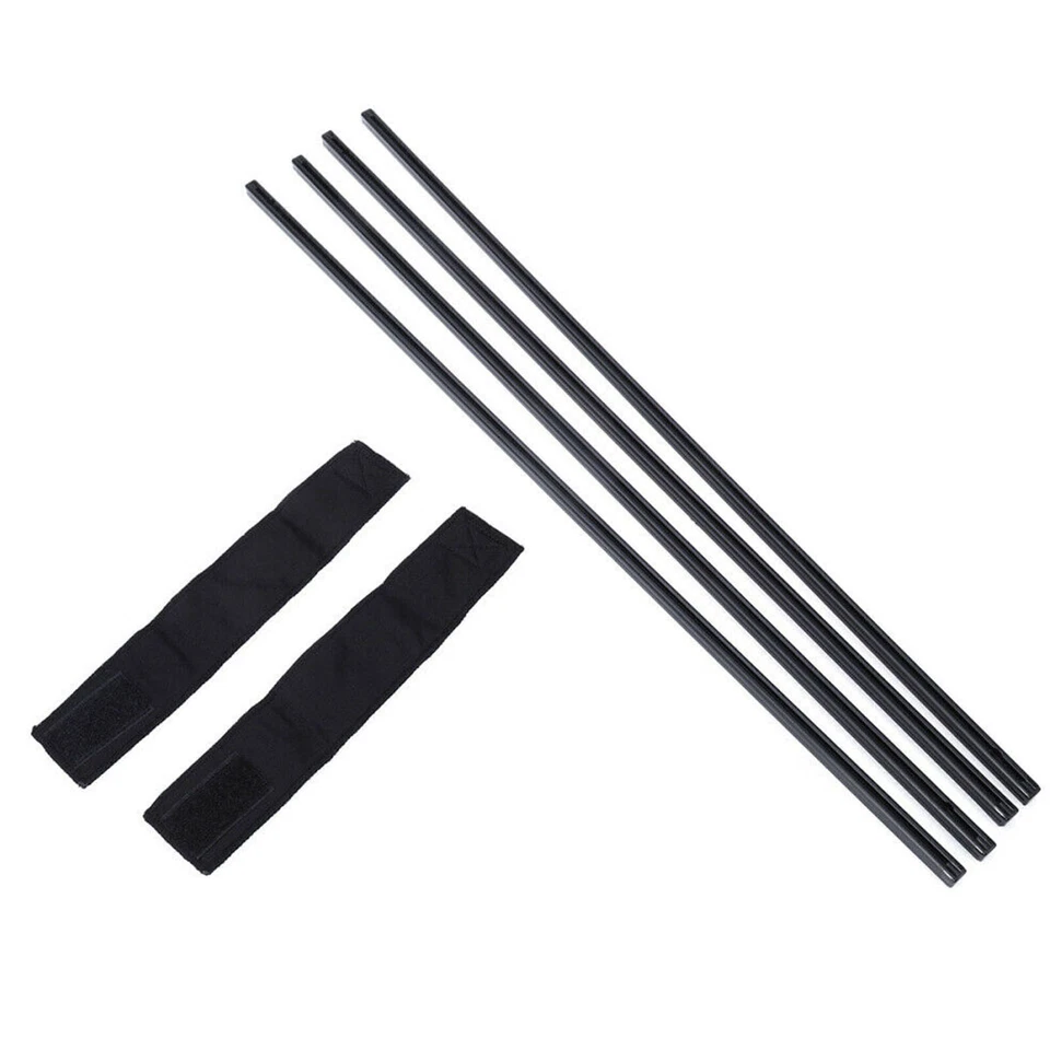 Kit de 2 piezas de parasol universal para ventana de coche SUV UV negro stock en EE. UU. Foto 4 de 4