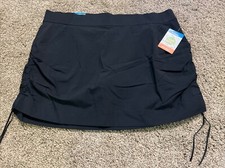 Columbia Women's Anytime Casual Skort Black 2XL XXL, UPF50 Omni-Shield NWT
