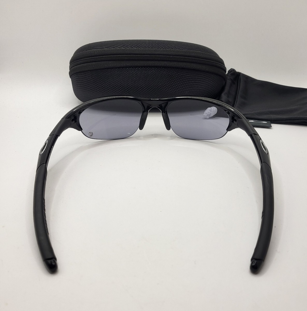 Oakley half jacket 1.0 Jet black 13-711 Light Gry transition