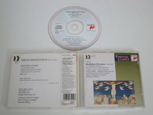 HELMUTH RILLING/BACH ST MATTHEW PASSION (SACRED SBK 46544) CD ALBUM - 第 1/1 張圖片