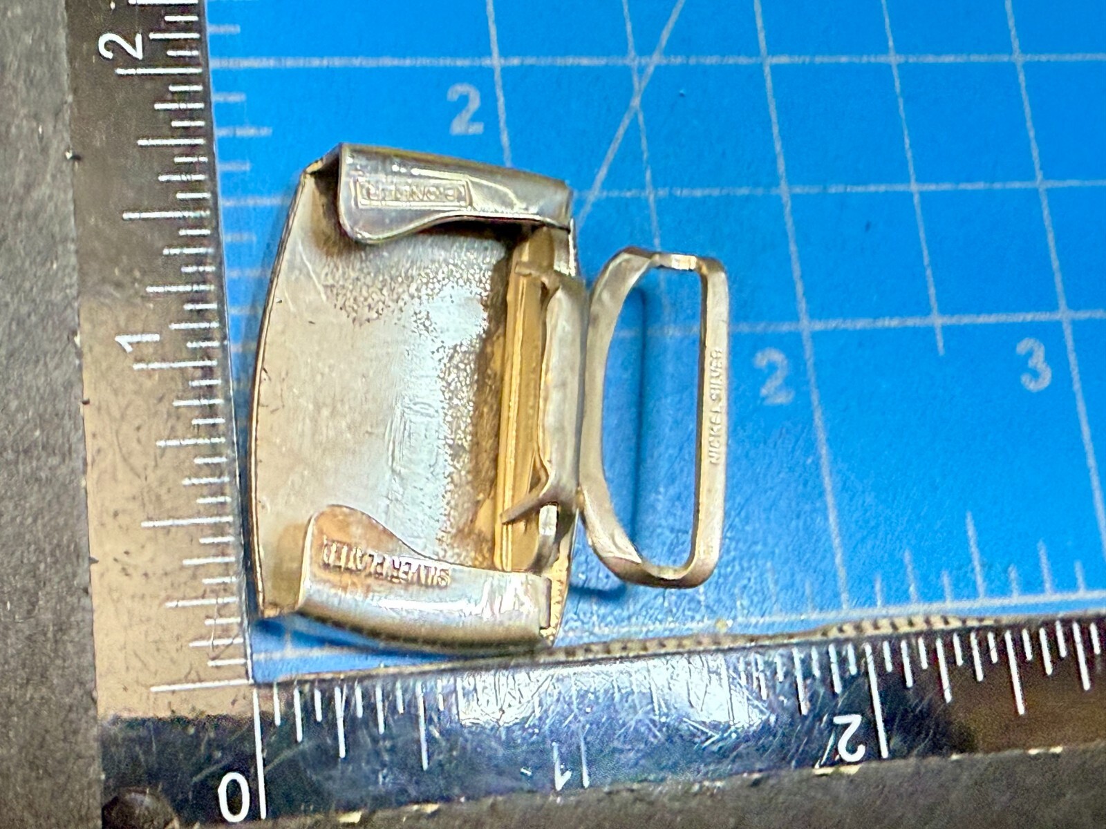 Custom Initial Letter D Monogram Silver Plated Pi… - image 5