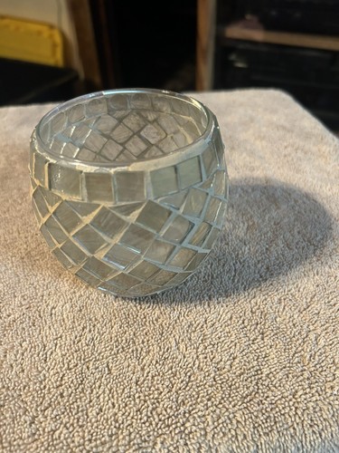 Home Interior Vintage Klarglas Kerzenhalter 4 cm - Bild 2 von 3