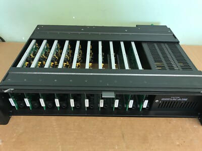 Ward-Beck Systems  Rackmount frame with Power supply with 10 x D8202 module