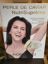 INGRID MILLET CAVIAR PEARL CAVIAR Nutrisuprème Advertising Poster