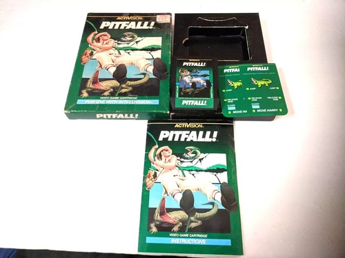 Intellivision PITFALL Videospiel mit Overlays GETESTET - FUNKTIONIERT - Bild 7 von 12