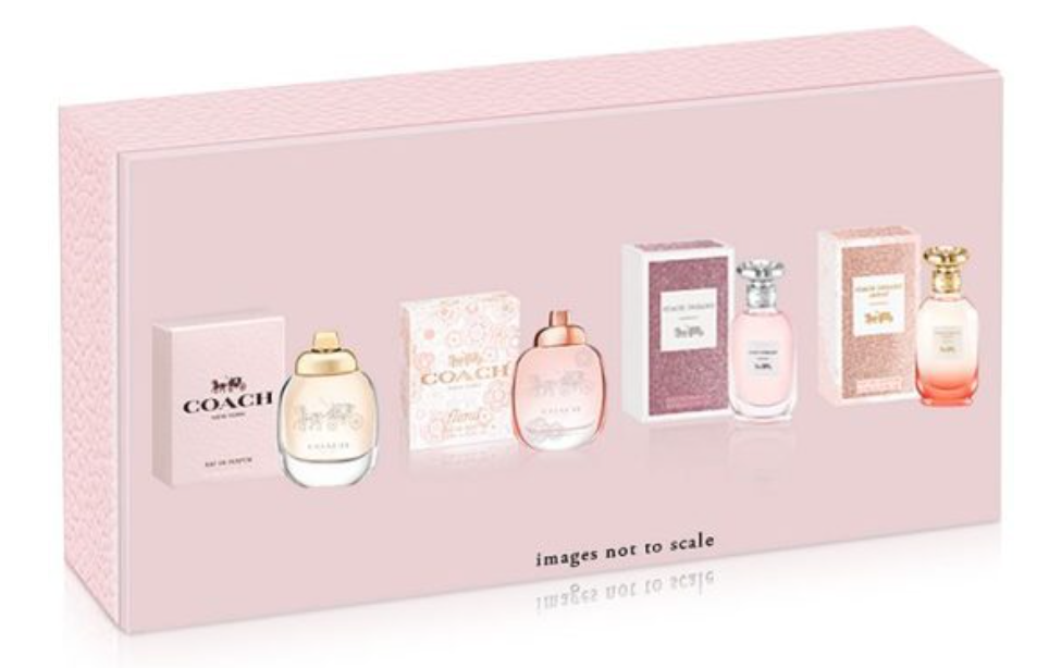 mini perfume PINKセット4本 Coach 4 Piece Mini Fragrance Gift Set 4.5 ml X4 New York Floral