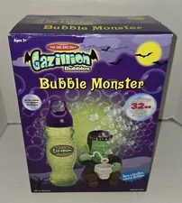 Funrise Gazillion Halloween Bubble Frankenstein Monster Blower Boxed RARE