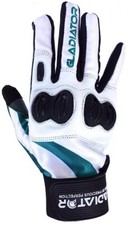 Polo Gloves Hard Knuckle Men&rsquo;s Large PAIR Touchscreen Super Grip Dirt Bike Green