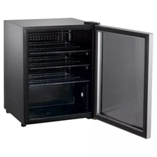 Whirlpool 2.7 cu ft Mini Refrigerator Beverage Center Stainless Steel #WHB27S