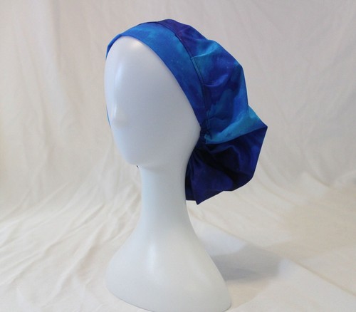 Night Sky Bouffant Surgical Dental Scrub Cap Chemo Hat - Picture 3 of 4