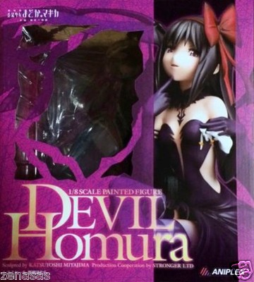 Used Aniplex Puella Magi Madoka Magica Devil Homura Akemi 1:8 PVC