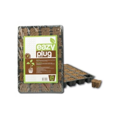 Eazy Plug 24er Anzuchttray - Anzuchtmatte Stecklingswürfel Anzuchtblöcke Grow 