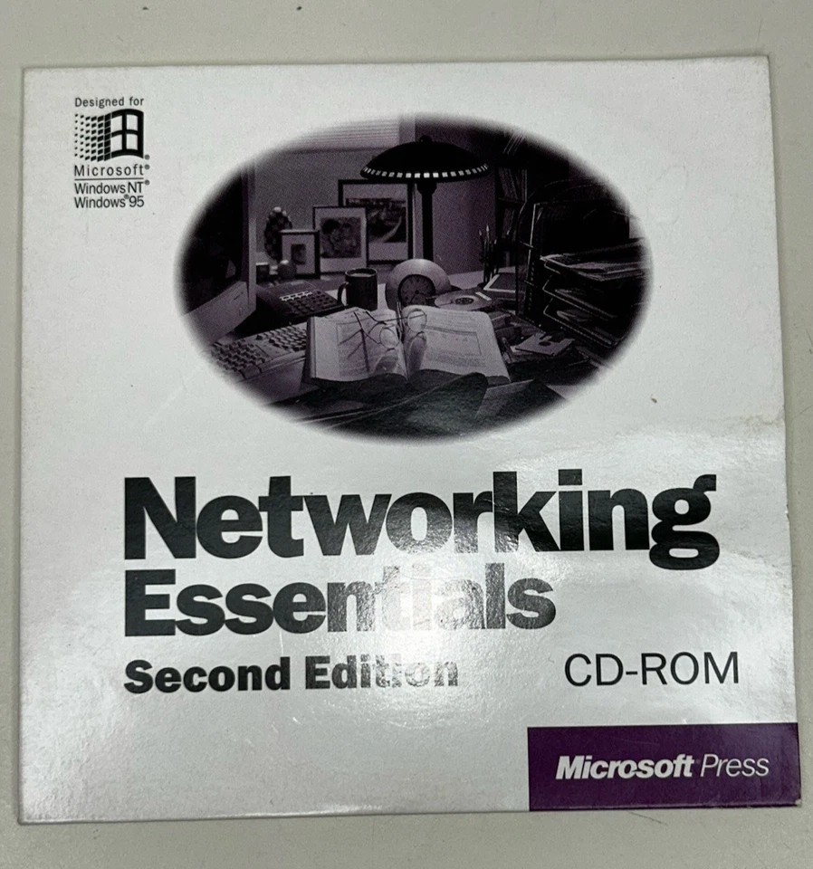 Microsoft Press Networking Essentials Second Edition CD-ROM ONLY Vintage - Image 2 of 4