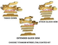 For Glock Gen 5 TiN Gold Control Kit, GLOCK OR TANGO DOWN SR, CHOOSE CUSTOM KIT