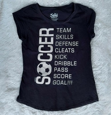 justice soccer shirt