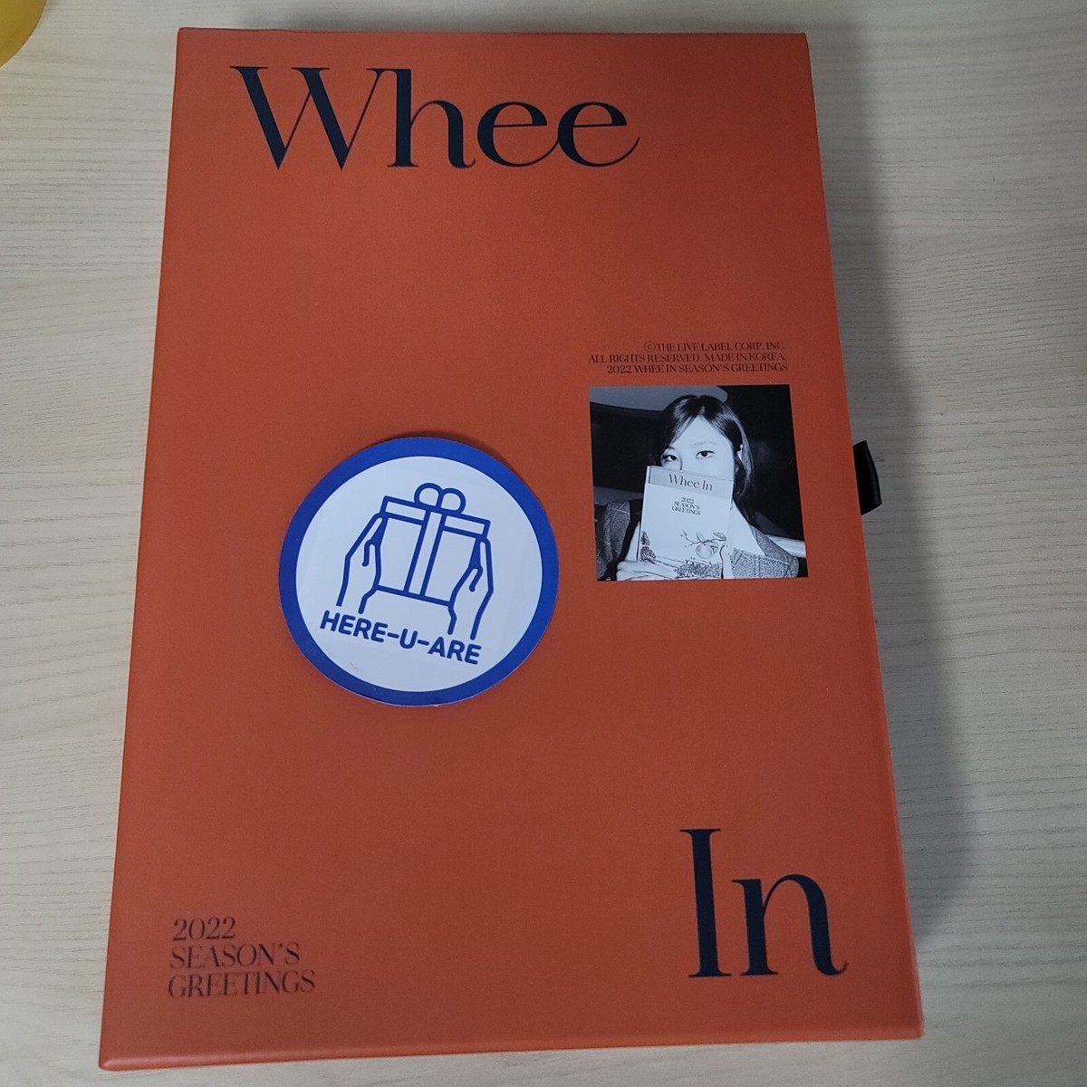 MAMAMOO Wheein 2022 seasons greetings OPEND + 2024 saesons
