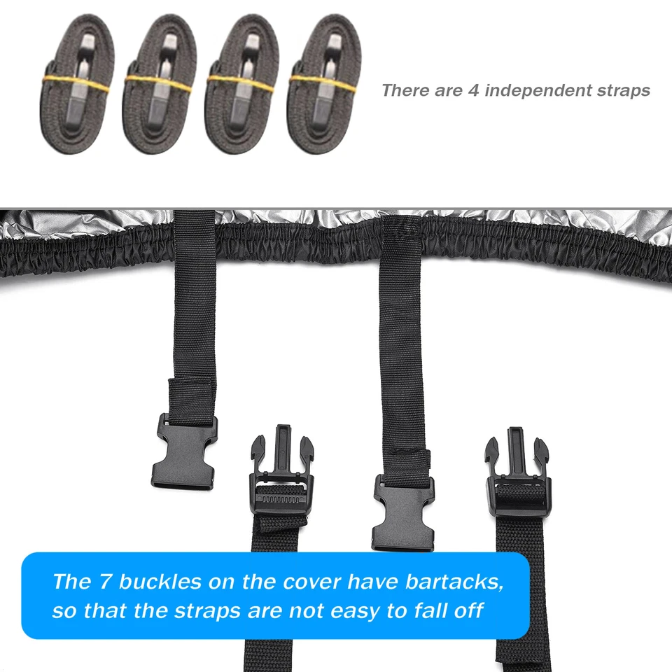 PWC Jet Ski Trailerable Cover Waterproof Anti-UV for Seadoo Sea Doo Spark 2-3 up Foto 4 de 4